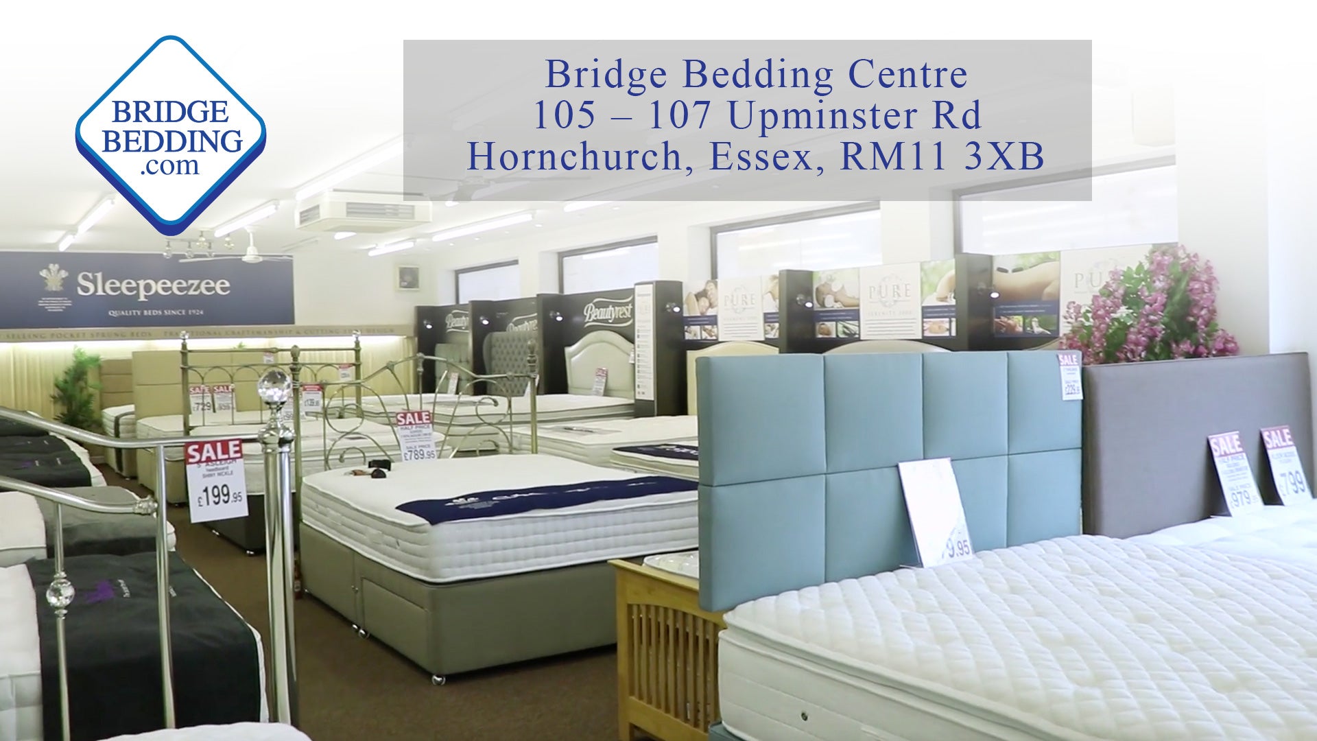 Bridge Bedding Centre Video Screen