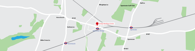 Bridge Bedding Centre Map