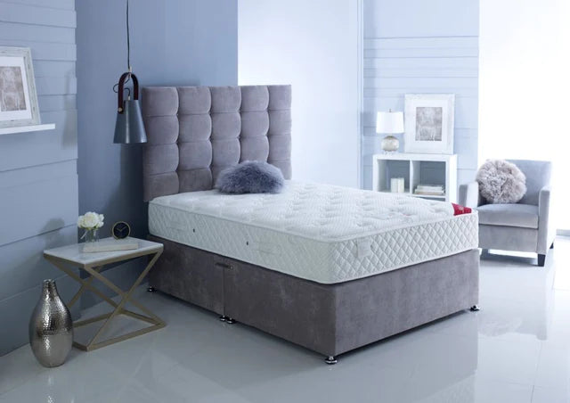 Baker and Wells Silk Latex 1800 mattress Express Delivery